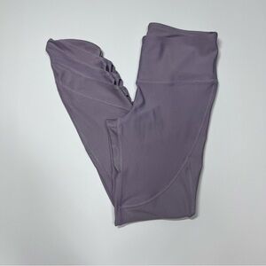 Under Armour Women's Lavender Leggings with Diamond cutout
